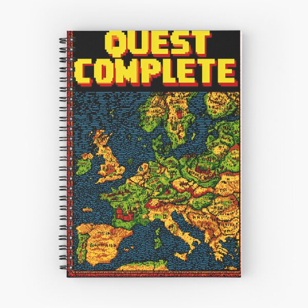 Item preview, Medieval style pixel map quest complete adventure screen designed and sold by Piotrek0001.