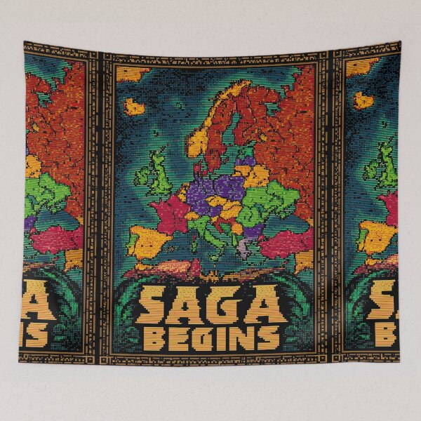 Item preview, Epic fantasy pixel map where the saga begins designed and sold by Piotrek0001.