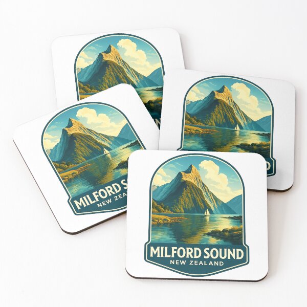 Item preview,  Majestic Milford Sound in Fiordland, New Zealand designed and sold by StampMyPassport.