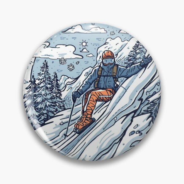 Item preview, Winter Sports Games Arena Competition Sticker designed and sold by colorleafz.