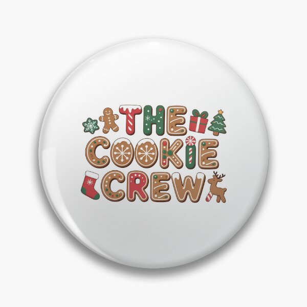 Item preview, The Cookie Crew Christmas Cookie Lover Christmas Baking  designed and sold by WhitneyRussel.