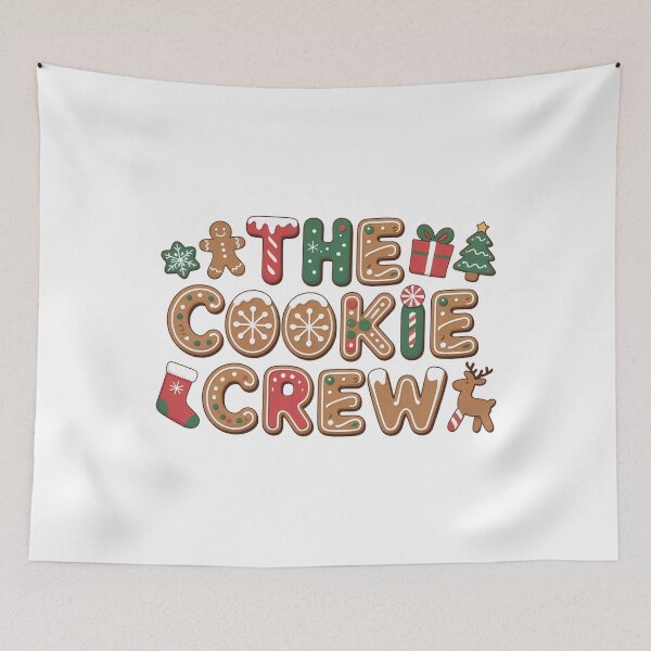 Item preview, The Cookie Crew Christmas Cookie Lover Christmas Baking  designed and sold by WhitneyRussel.