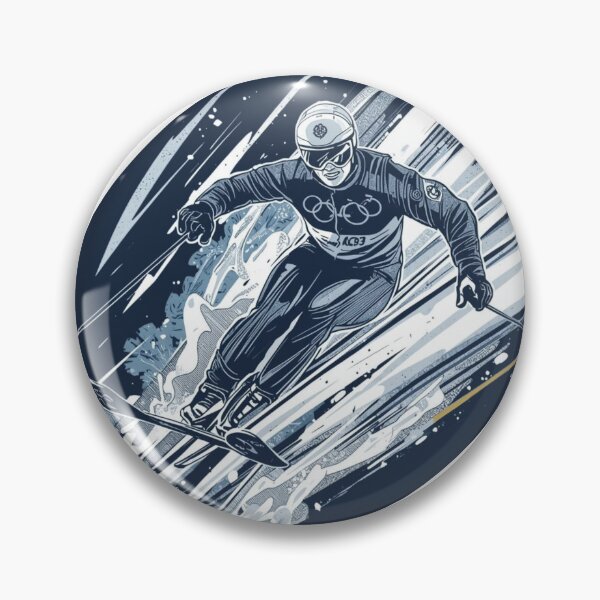 Item preview, Winter Sports Games Arena Competition Sticker designed and sold by colorleafz.