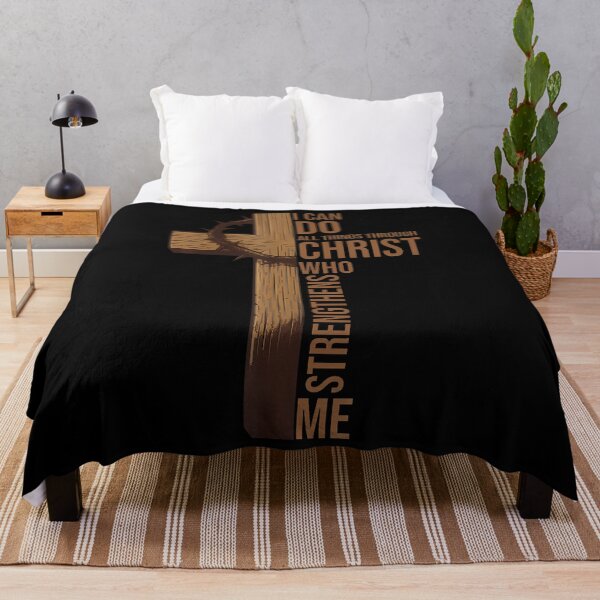 Item preview, I Can Do All Things Through Christ Jesus Christian Religious designed and sold by TaraLiliana.