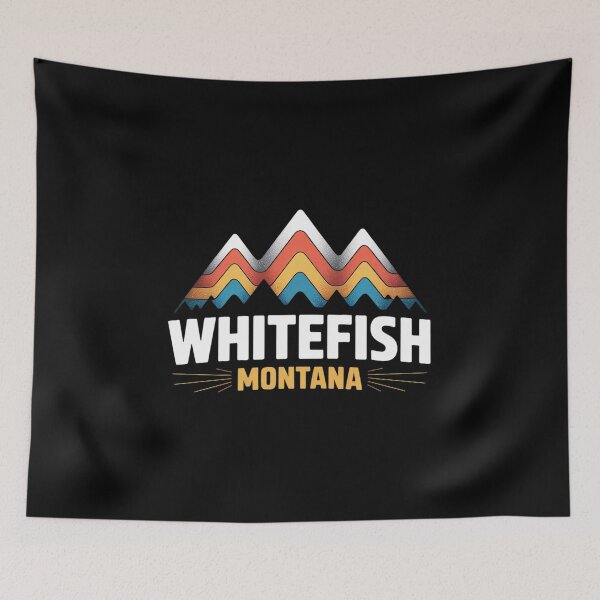 Item preview, Whitefish Montana - USA Ski Resort 1980s designed and sold by khorbiasieno.