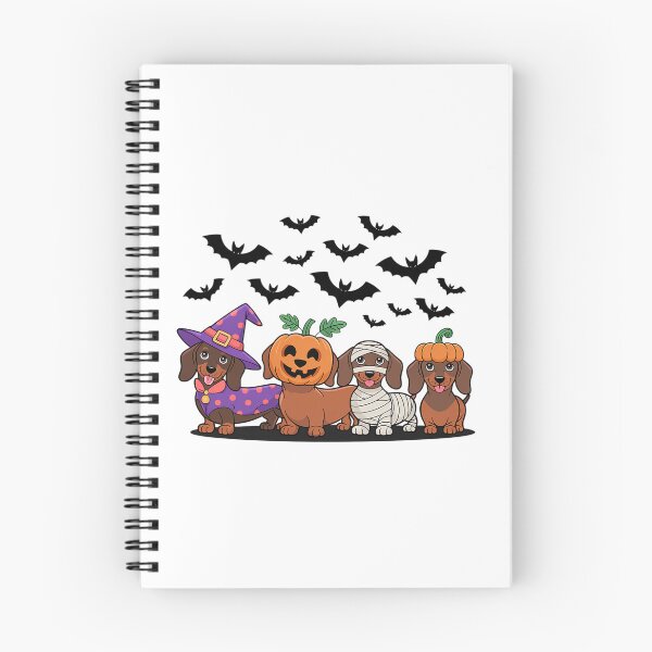 Item preview, Weiner Dog Witch Happy Halloweenie Cute Halloween Dachshund  designed and sold by FortuneFull.