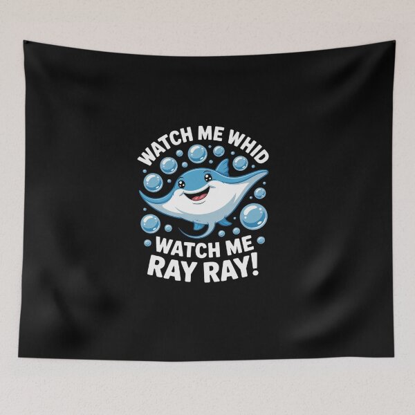 Item preview, Watch Me Whip Watch Me Ray Ray Fish Stingray designed and sold by namibambam.
