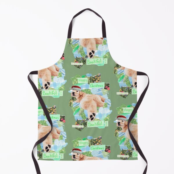 Item preview, Happy Christmas Bootiful! | Cute silly labrador puppy christmas collage design designed and sold by OnBambisMind.
