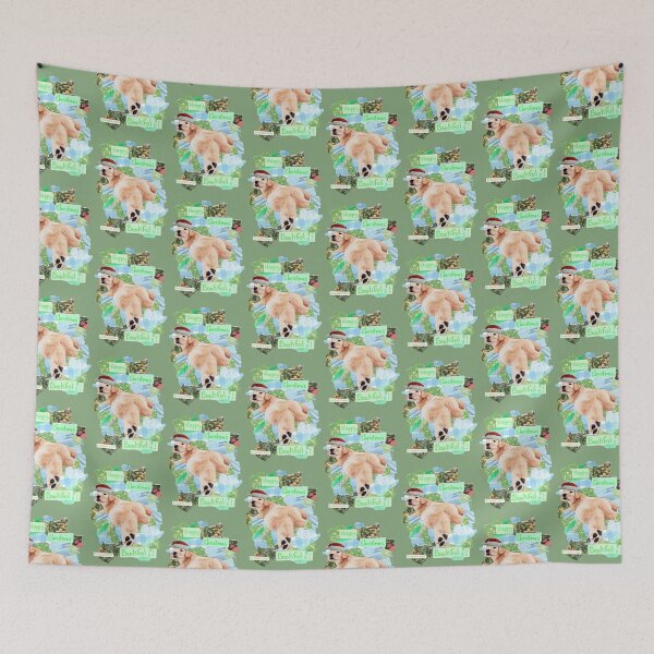 Item preview, Happy Christmas Bootiful! | Cute silly labrador puppy christmas collage design designed and sold by OnBambisMind.
