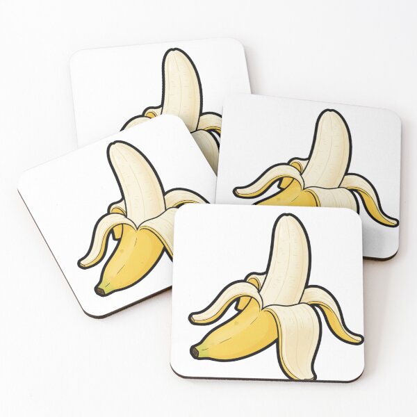 Item preview, Banana Emoji Style - Black Outline designed and sold by UrbanoTee.