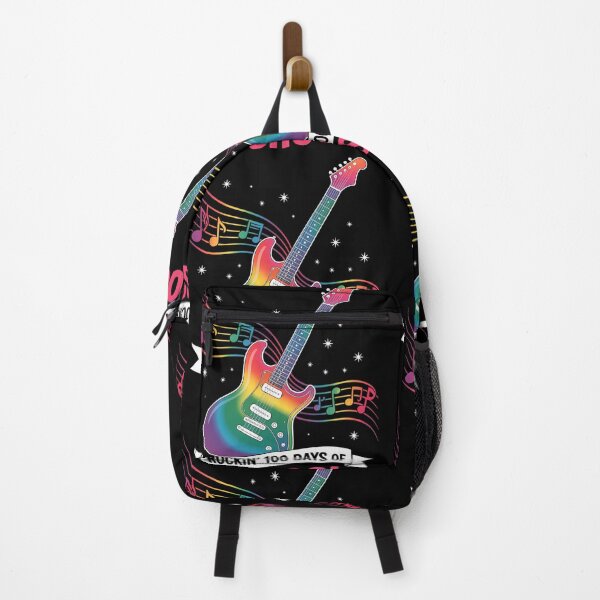 Item preview, 100 Days of School Guitar Student Music Teacher designed and sold by KarstenNoanra.