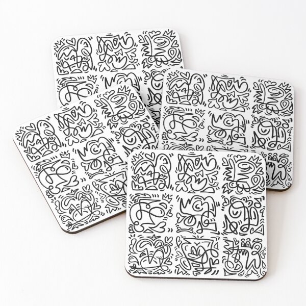 Item preview, Line Doodle Characters designed and sold by CreativeAvenue.