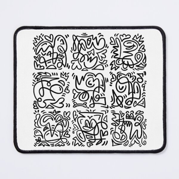 Item preview, Line Doodle Characters designed and sold by CreativeAvenue.
