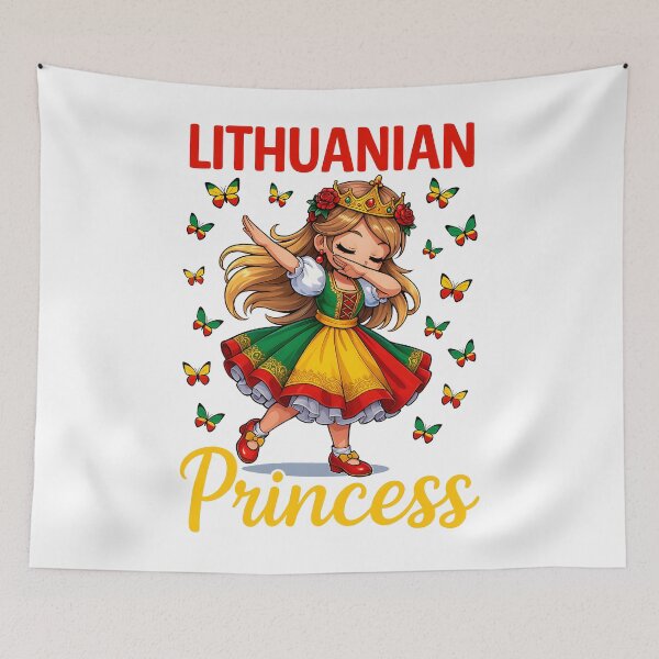 Item preview, Lithuanian Princess Girl Dab Cute Traditional Dress Girls designed and sold by NUMAcreations.