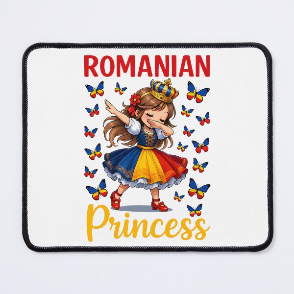 Item preview, Romanian Princess Cute Girl Dabbing with Crown for Girls designed and sold by NUMAcreations.