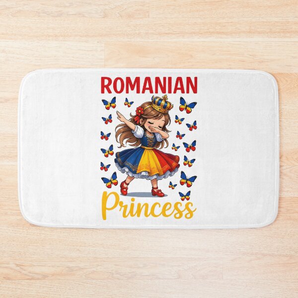 Item preview, Romanian Princess Cute Girl Dabbing with Crown for Girls designed and sold by NUMAcreations.