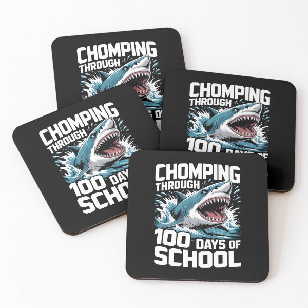 Item preview, 100 Days of School Shark Cool designed and sold by KarstenNoanra.