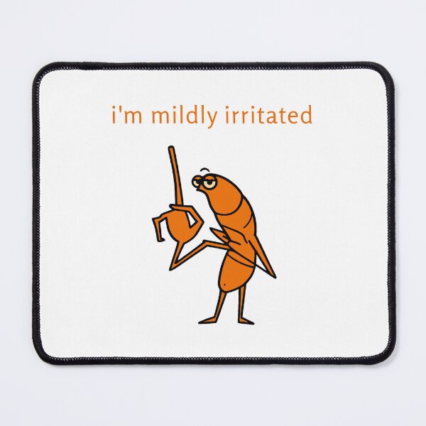 Item preview, I'm Mildly Irritated Marcus The Worm Christmas Funny Meme Brain Rot Robert Help Marcus designed and sold by WhitneyRussel.