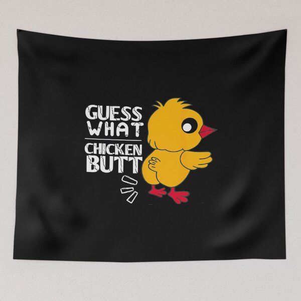 Item preview, Guess What Chicken Butt For Egg Farming And Hen Rooster Farm designed and sold by KathleenEliza.