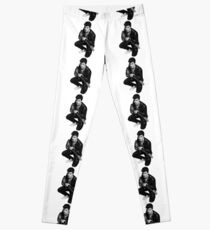S.M. portrait in cris Leggings