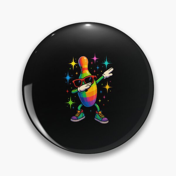 Item preview, Bowling Pin Dab Pose Humorous Funny Sports Dance Girls Boys designed and sold by TaraLiliana.