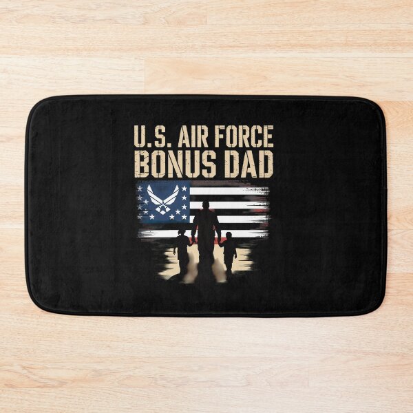Item preview, USA American Flag Proud To Be An Air Force Bonus Dad Women Men designed and sold by IhanVaanMaArt.