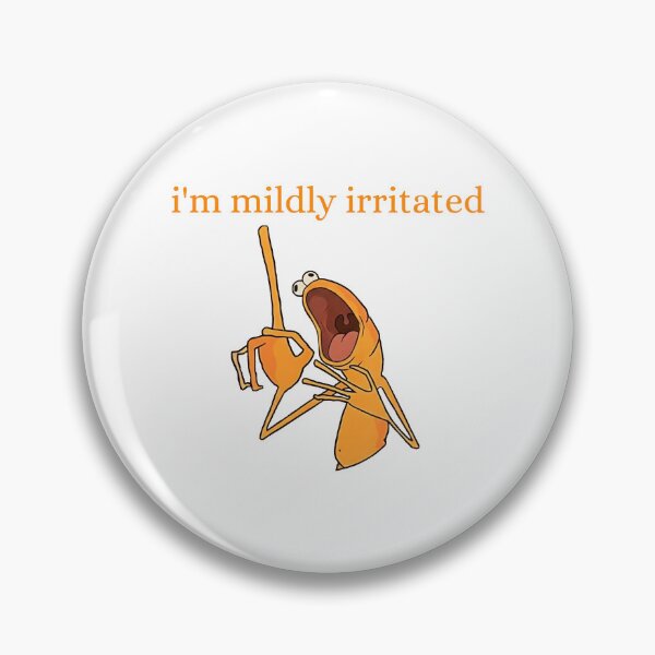 Item preview, I'm Mildly Irritated Marcus The Worm Marcus The Worm Ugly Meme  designed and sold by WhitneyRussel.