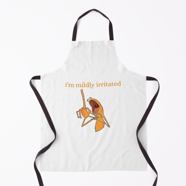 Item preview, I'm Mildly Irritated Marcus The Worm Marcus The Worm Ugly Meme  designed and sold by WhitneyRussel.