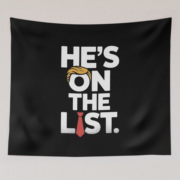 Item preview, He’s On The List 2025 trumps'  designed and sold by GamtosMintys.