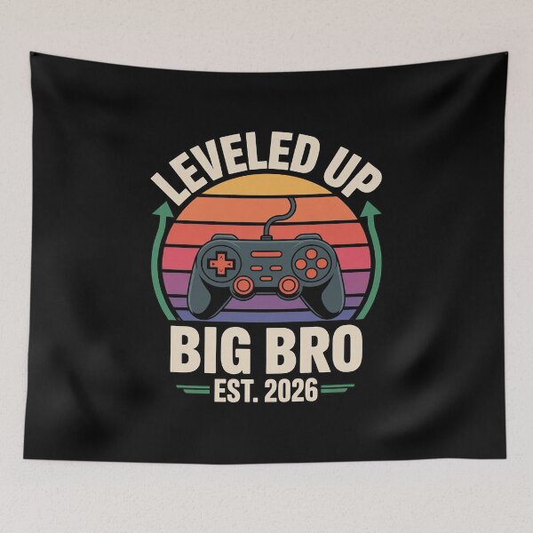 Item preview, I Leveled Up to Big Brother 2026 Big Bro Announcement designed and sold by CultureSpec.
