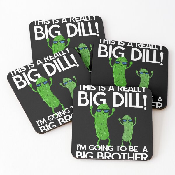 Item preview, Funny Pickle Big Brother Baby Announcement Sibling Reveal designed and sold by MindyMarianela.