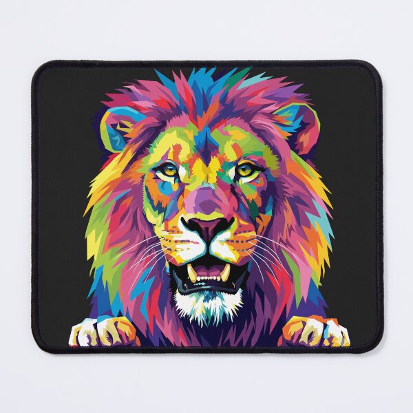 Item preview, lion head designed and sold by The Retro Tee.