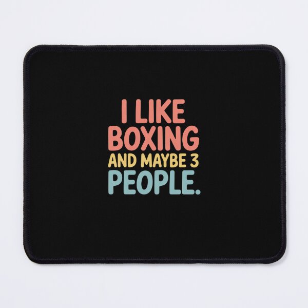 Item preview, I Like Boxing and Maybe 3 People  designed and sold by CultureSpec.