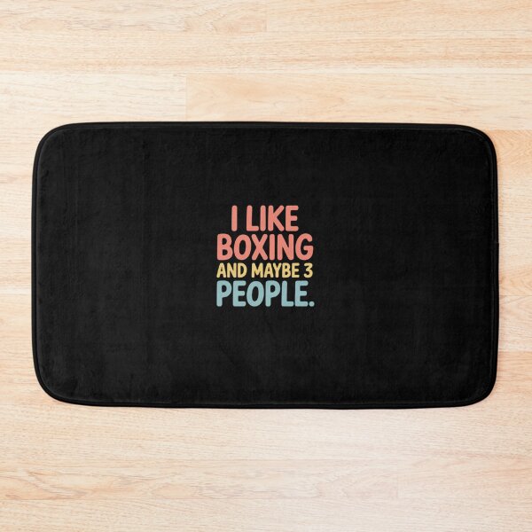 Item preview, I Like Boxing and Maybe 3 People  designed and sold by CultureSpec.