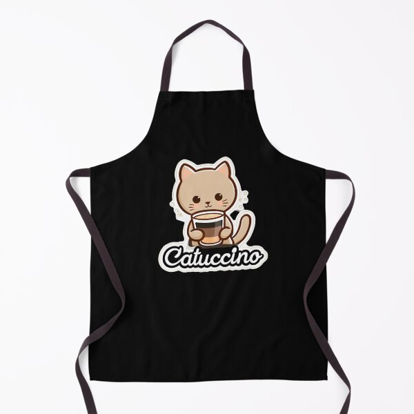 Item preview, Cat with Coffee — “Catuccino” designed and sold by SleekLineSketches.