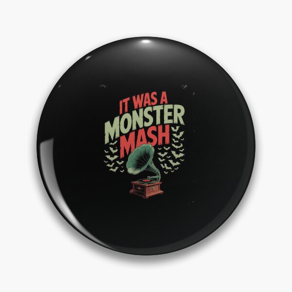 Artikelvorschau, Lustig, es war ein Monster Mash, schwarzer Humor, Halloween entworfen und verkauft von FortuneFull.