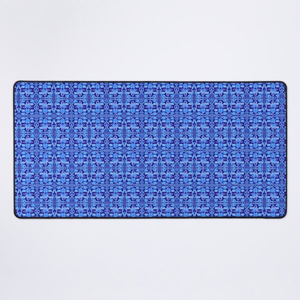 Item preview, Midnight Blue Botanical Ornamental Pattern designed and sold by thanratdesign.