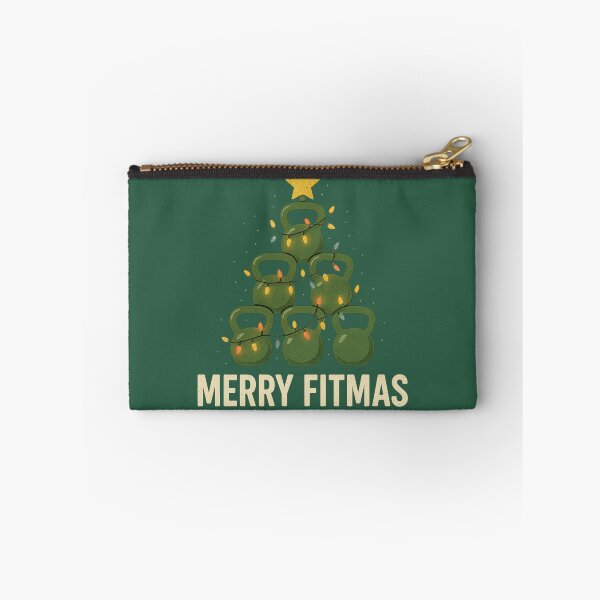 Item preview, Merry Fitmas Kettlebell Christmas Tree designed and sold by Prints-by-Olaf.