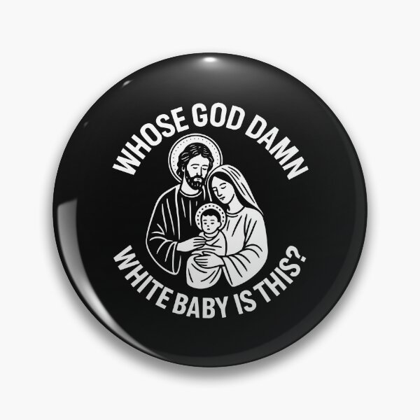 Item preview, Whose God Damn White Baby Is This Funny Christmas Nativity Funny Nativity Xmas designed and sold by WhitneyRussel.