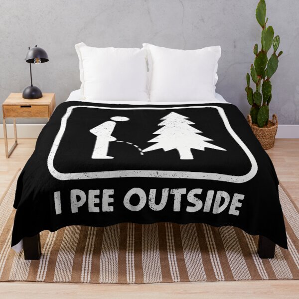 Item preview, I Pee Outside Camping Humor Boy Sign Camp Joke designed and sold by AdellBridgett.