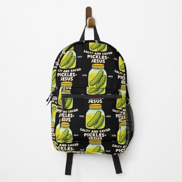 Item preview, Funny Saying Pickles Jesus Salty And Saved Humor Christian designed and sold by KathleenEliza.