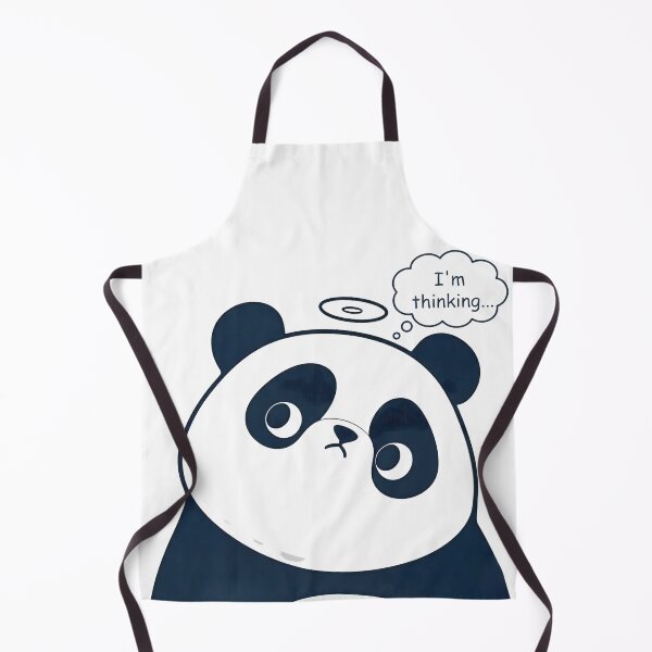 Item preview, Cute Thinking Panda – Funny Minimalist Panda Artwork with “I’m Thinking” Quote | Kawaii Animal Design designed and sold by FluffinCool.