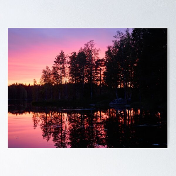 Item preview, Reflections in pink. Parkkuu 2025 designed and sold by Jouko Lehto Photography.