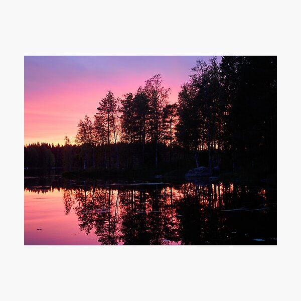 Item preview, Reflections in pink. Parkkuu 2025 designed and sold by Jouko Lehto Photography.