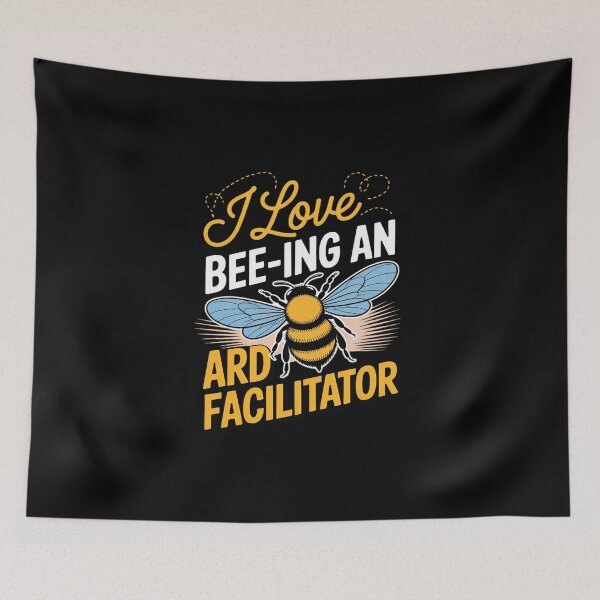 Item preview, I Love Bee-ing an ARD Facilitator Bee Pun designed and sold by skanderio.