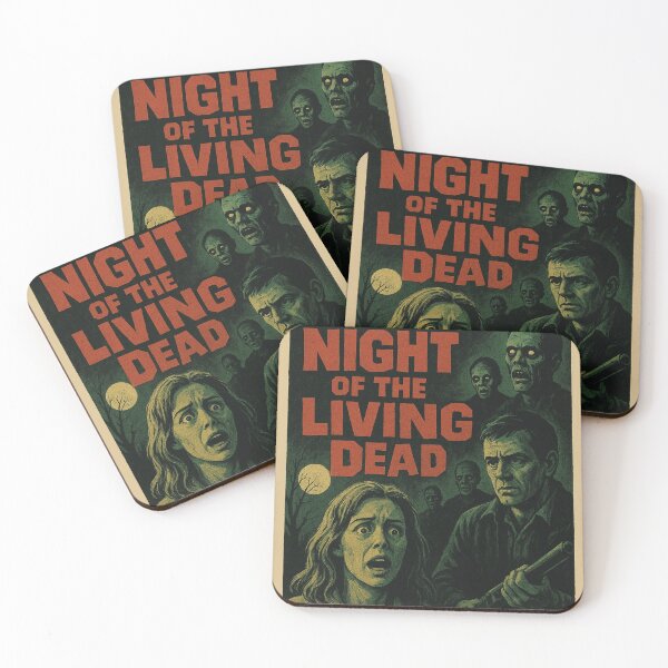 Item preview, Night of the living dead, film 60s  designed and sold by Mauswohn.