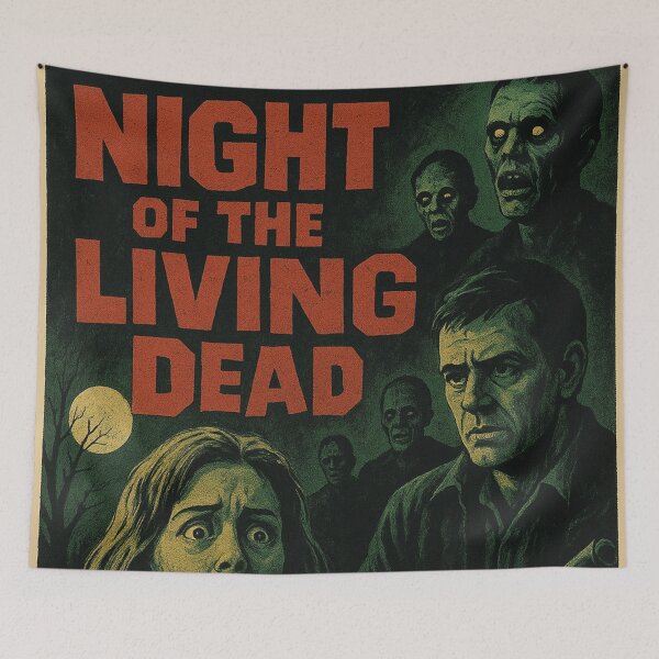 Item preview, Night of the living dead, film 60s  designed and sold by Mauswohn.