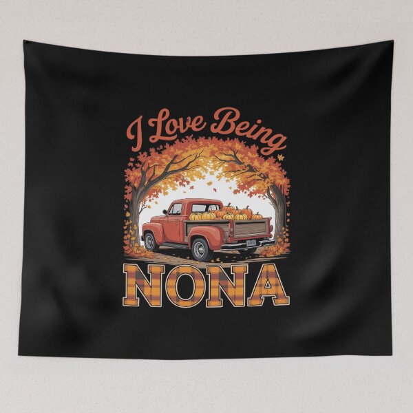 Item preview, I Love Being Nona Pumpkin Truck Fall Thanksgiving designed and sold by skanderio.