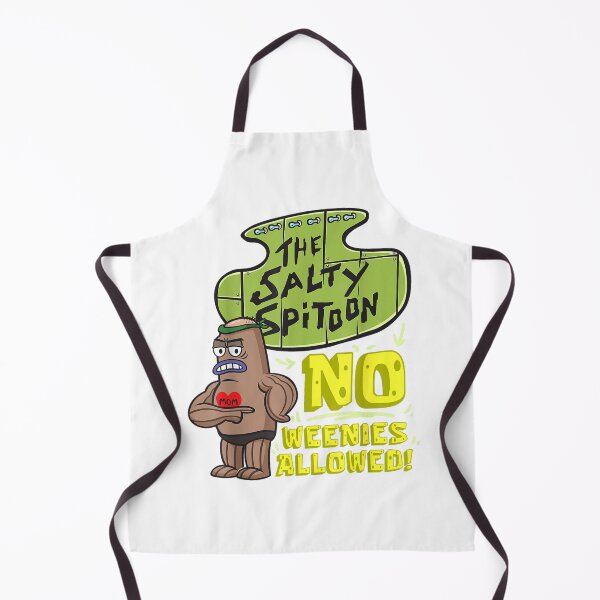 Item preview, Salty Spitoon No Weenies Allowed SpongeBob Gym Bodybuilder  designed and sold by JudeWigg.