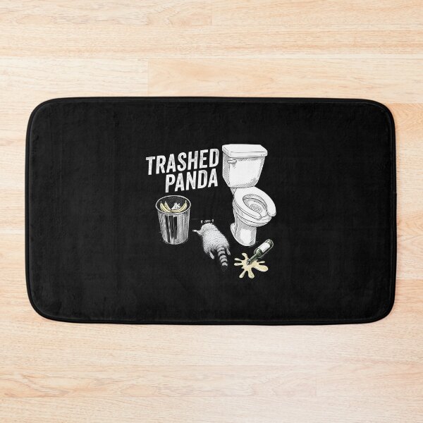 Item preview, Trashed Panda Funny Drunk Raccoon Hilarious Animal Humor Gift Vintage Raccoon designed and sold by WhitneyRussel.